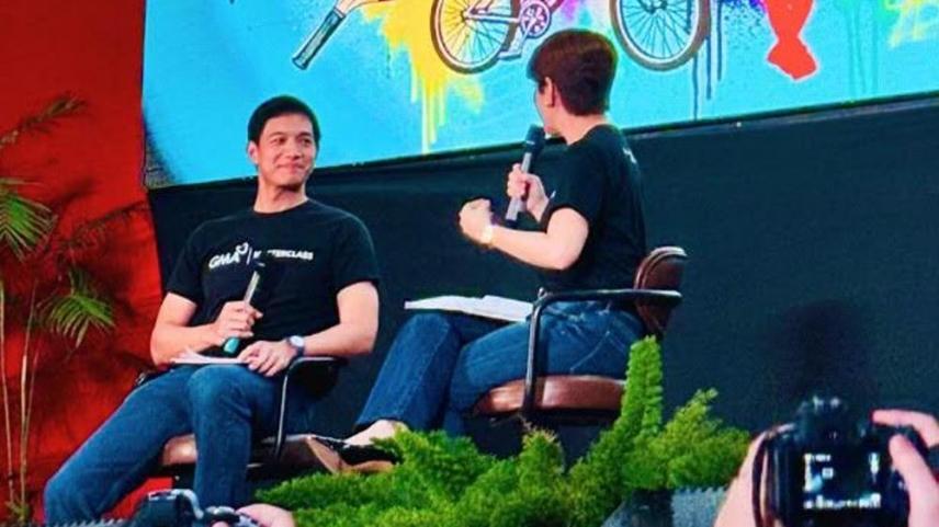 Chris Tiu in Be Juan Tama masterclass