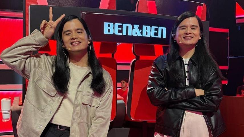 miguel and paolo benjamin guico of ben and ben band