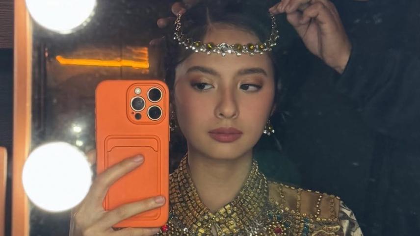 Ysabel Ortega blooper in Sanggre