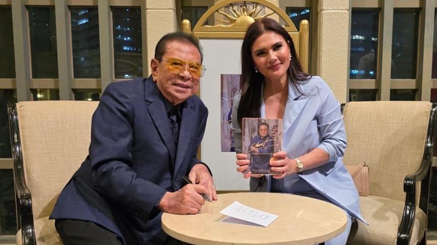 Vina Morales with Chavit Singson