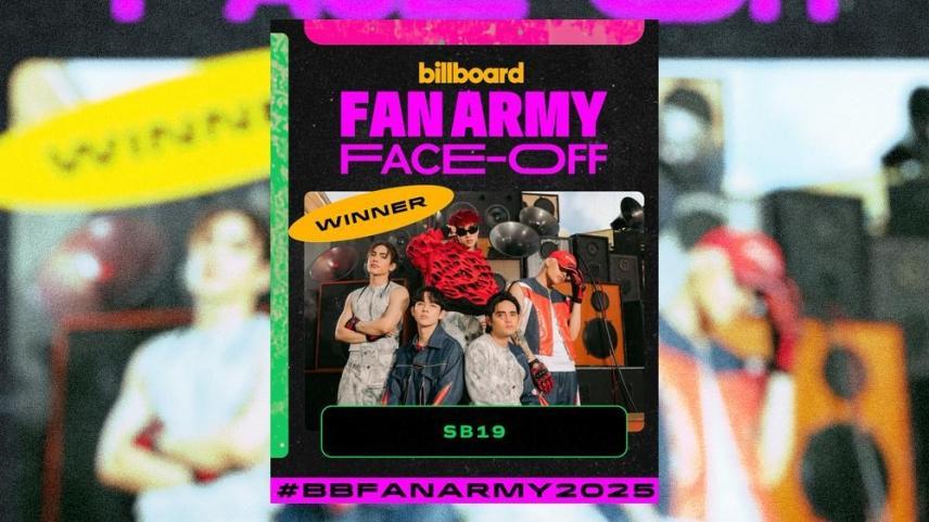 sb19 fans win Billboard Fan Army Face-Off 2025