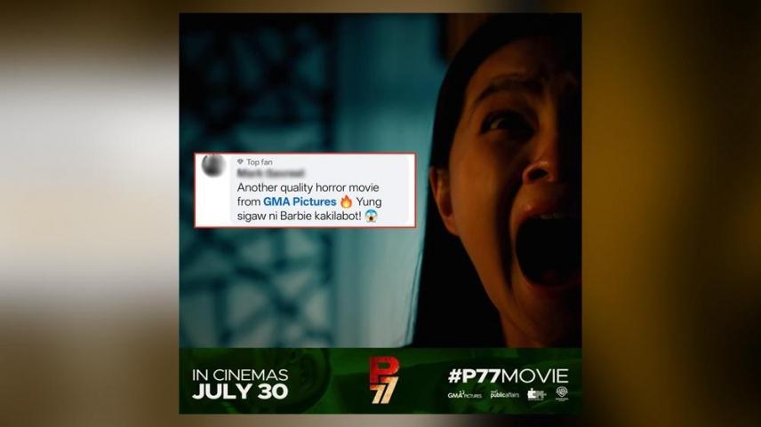 p77 horror trailer 1 million views