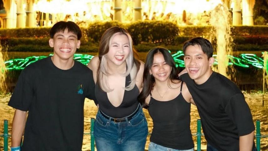 Chloe San Jose and Carlos Yulo siblings