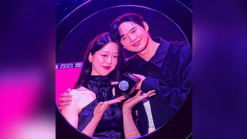 Park Sung-hoon and Kim Si-eun