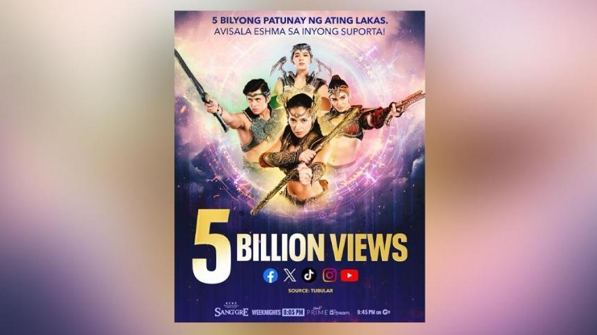 Encantadia Chronicles Sanggre 5 billion views