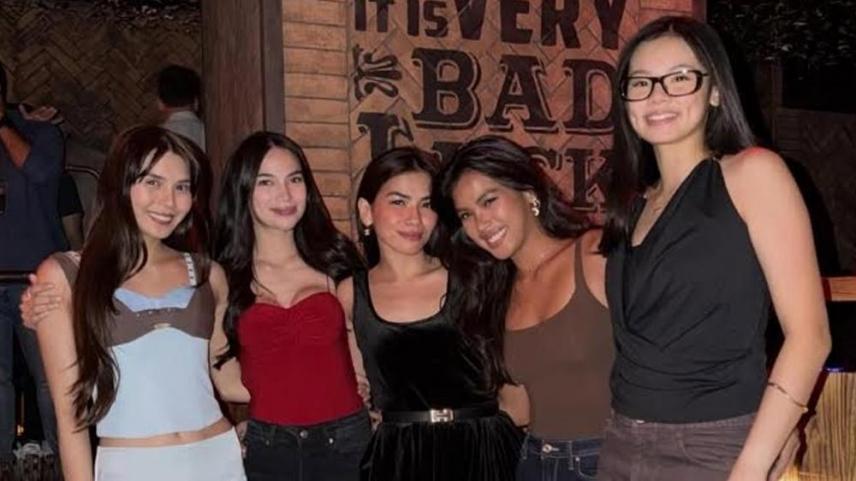 Shuvee Etrata, Ashley Ortega, Sugar Mercado, Roxie Smith, and Skye Chua