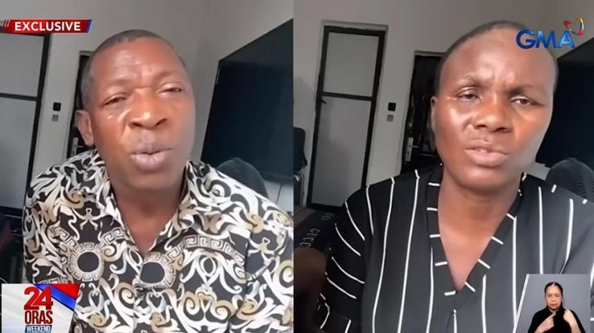 Divine Adili parents Elias and Ifeoma Adili