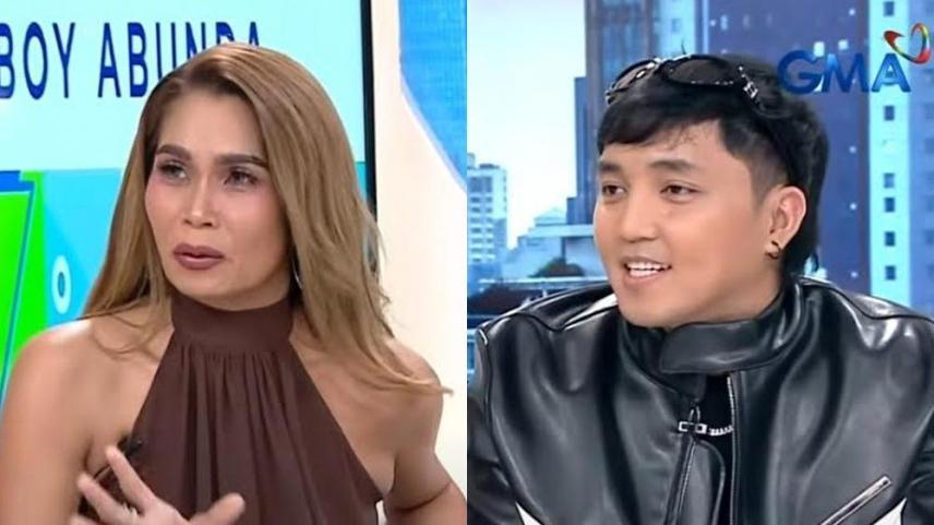 Pokwang at Coach Jay