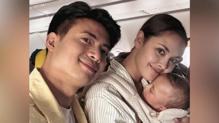 Mikael Daez Megan Young travel with Leon