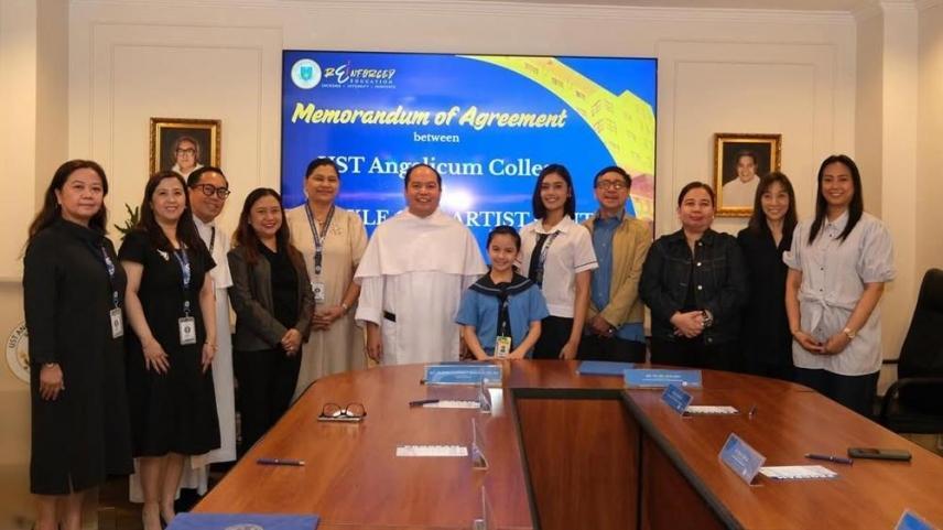 Caprice Cayetano UST Angelicum College scholars