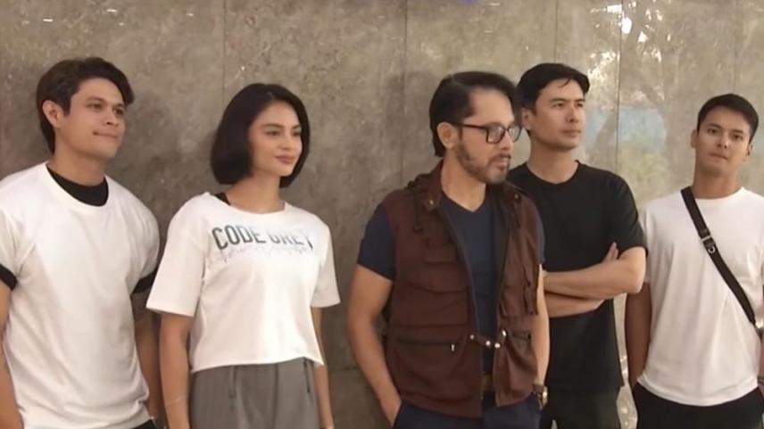 The cast of Code Gray
