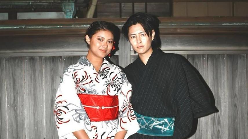 Kate Valdez and Fumiya Sankai