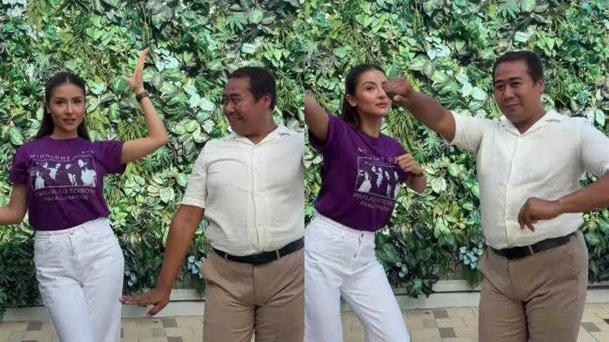 Sanya Lopez and Queen Pitik 