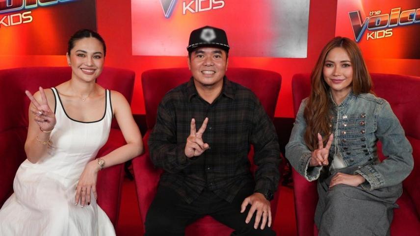 Julie Anne, Yeng, and Gloc 9 are the newest coaches of The Voice Kids   