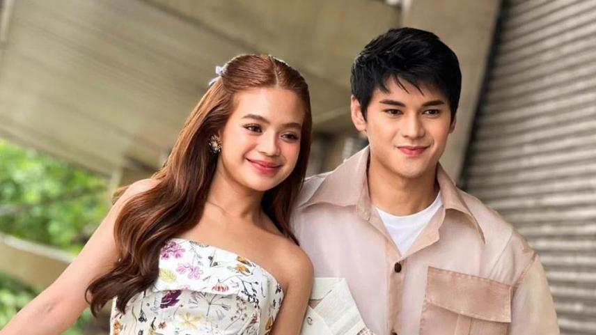 Dustin Yu and Bianca de Vera