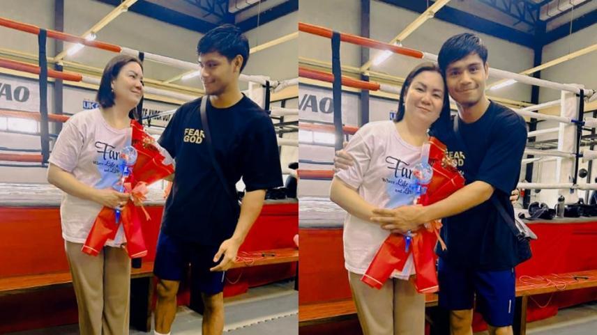 Eman Bacosa Pacquiao and Joanna Bacosa