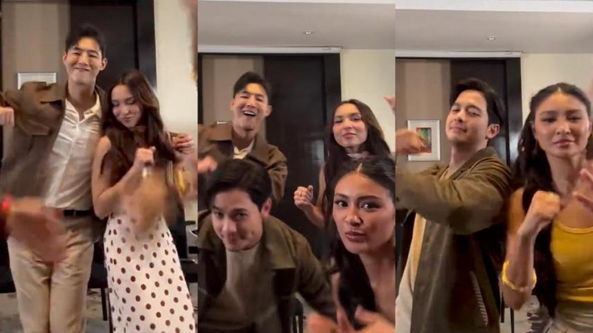 Alden Richards, Nadine Lustre, Kyline Alcantara, Kim Ji Soo