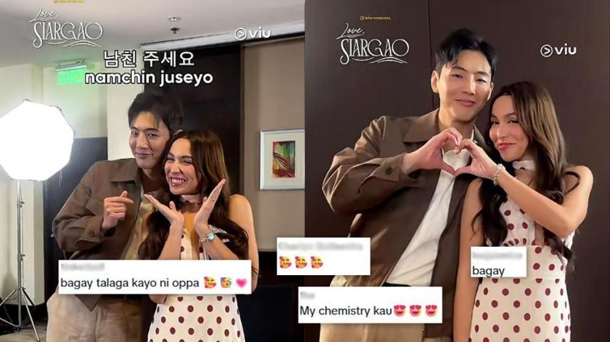 Kyline Alcantara and Kim Ji Soo