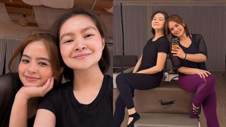 Barbie Forteza and Bea Binene