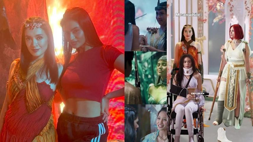 Encantadia Chronicles Sanggre Ina Feleo and Faith Da Silva 