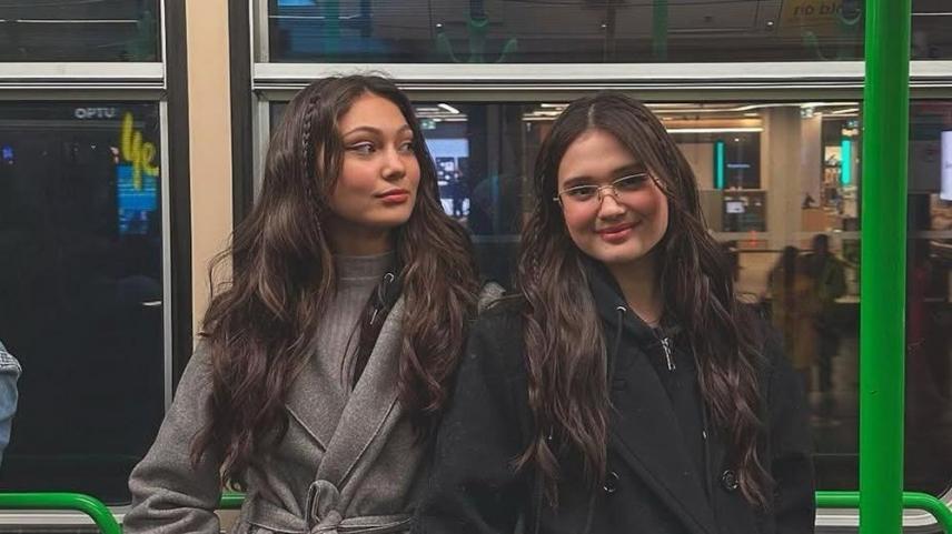 Charlie Fleming and Kira Balinger in Australia