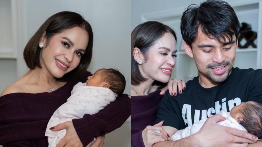  jinkee pacquiao with grandchild clara