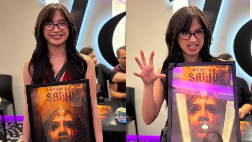 Jillian Ward in Gabi ng Lagim block screening