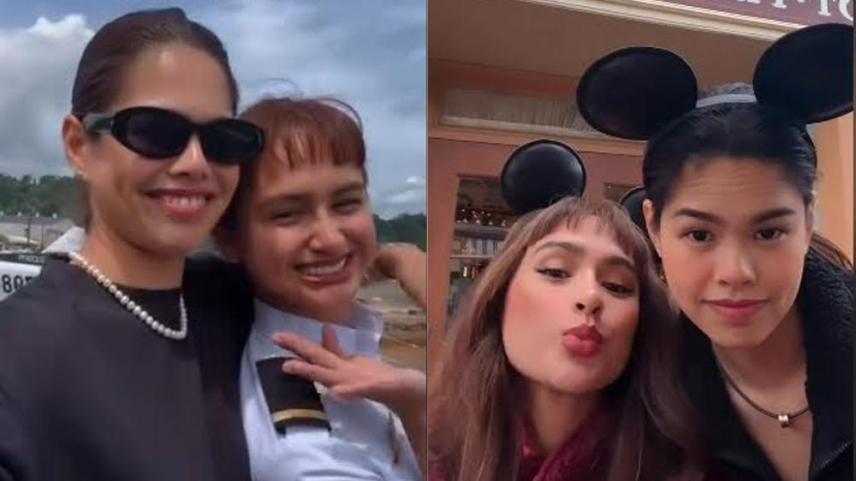 Clare Inso and Chezka Carandang