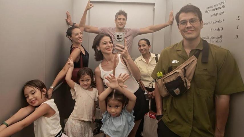 Anne Curtis and family