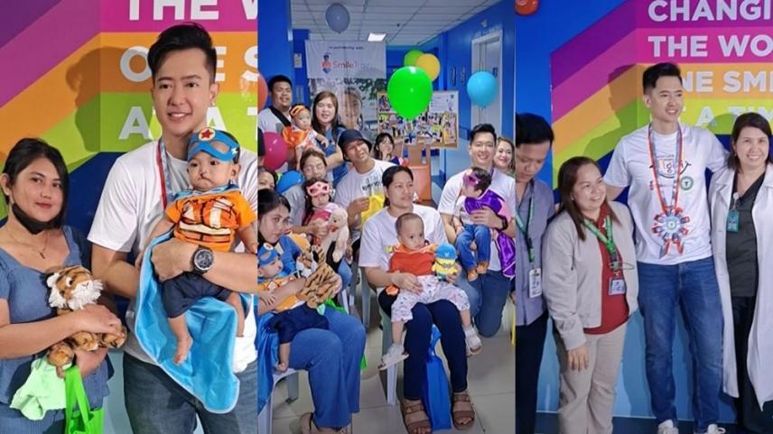 Ronnie Liang with Cleft Lip and Palate patients