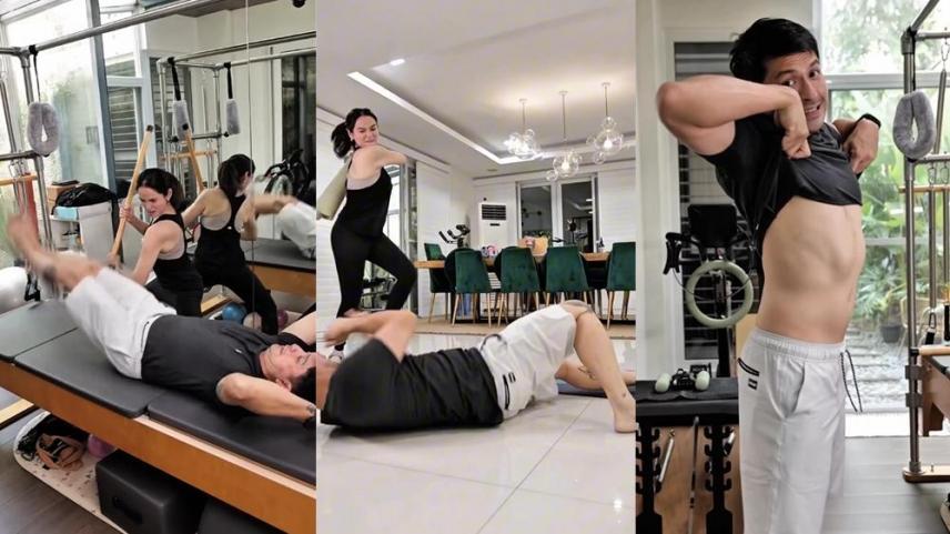 dennis trillo working out with jennylyn mercado