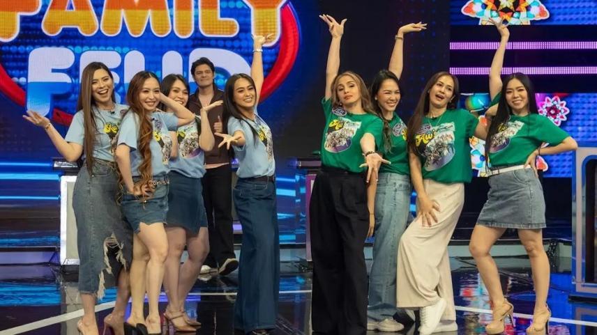 Sexbomb Girls in Family Feud