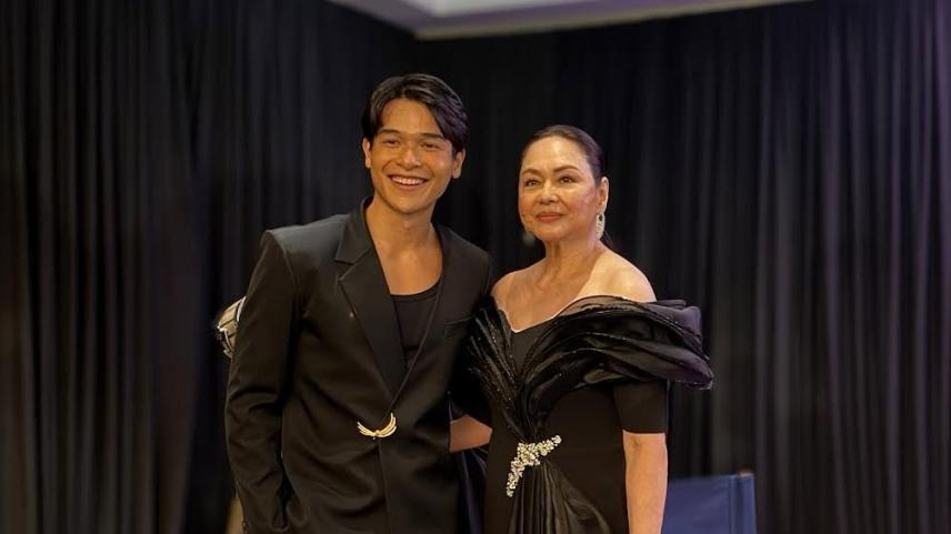 Vince Maristela and Charo Santos Concio meet at MEGA Ball