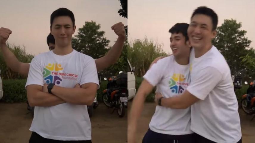 David Licauco at Kim Ji Soo