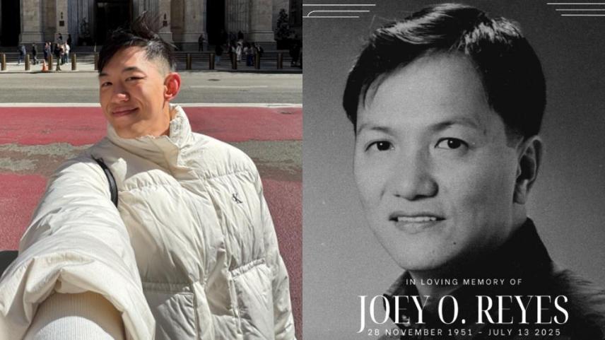 Jax Reyes and his dad Joey