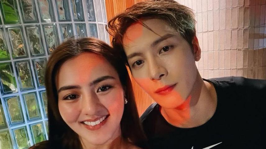 Cassy Legaspi and Jackson Wang