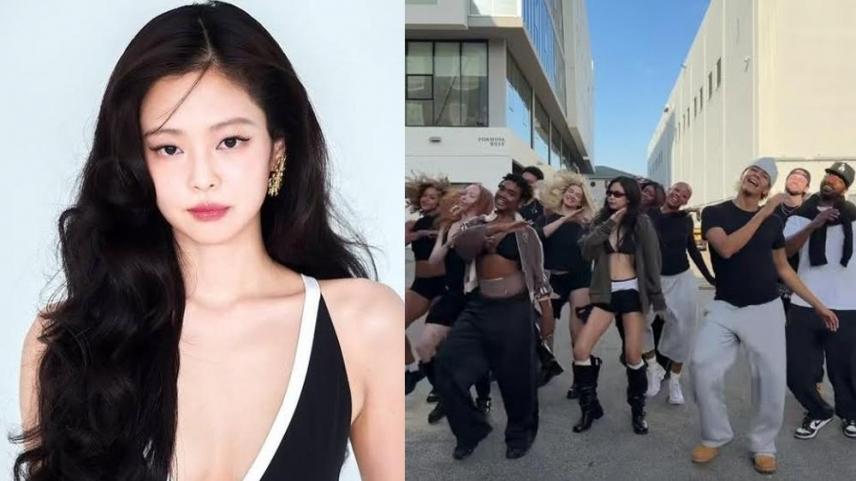 BLACKPINK Jennie does brazilian dance trend