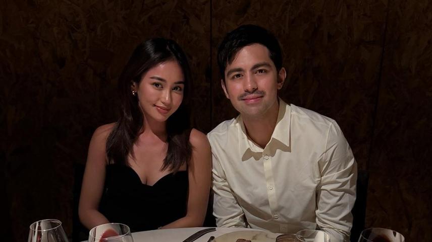 Elle Villanueva and Derrick Monasterio