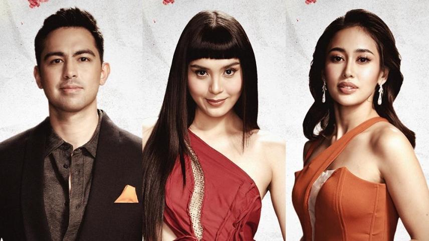 Derrick Monasterio, Ashley Ortega, Elle Villanueva