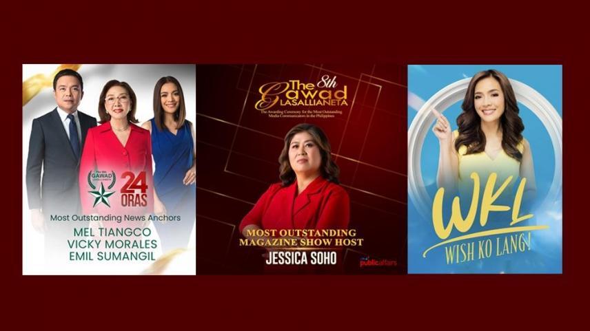 Gawad Lasallianetta awardees