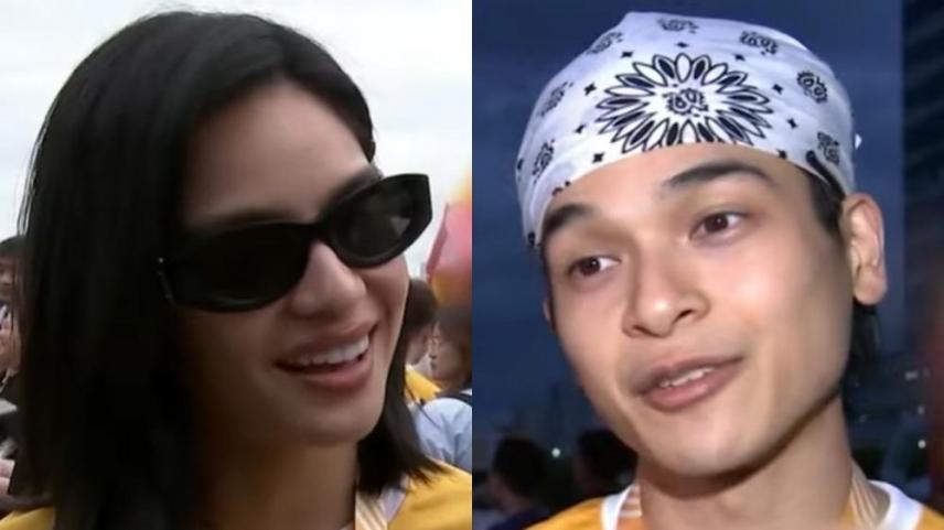 Faith Da Silva at Vince Maristela