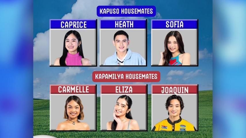 pbb caprice cayetano, heath jornales, sofia pablo