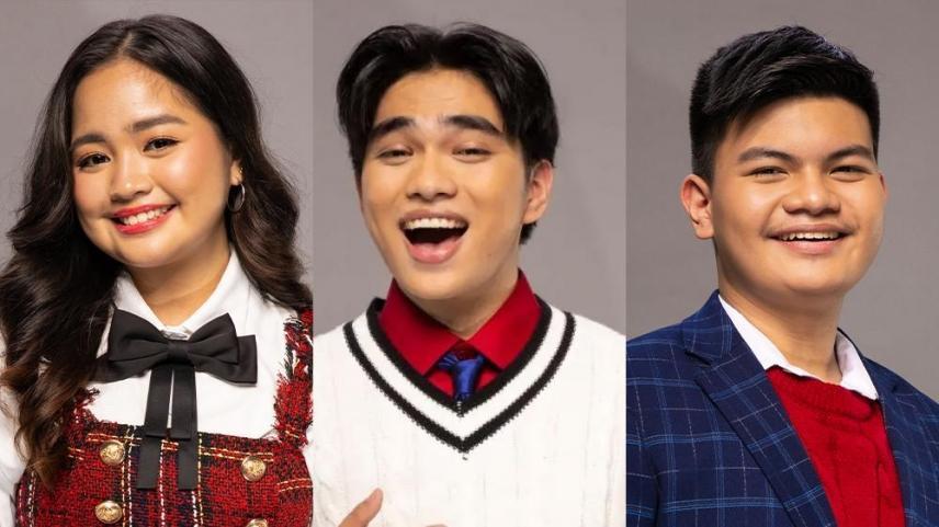 the clash teens Vielle Santos, Bien Opena, Donnel Mendoza