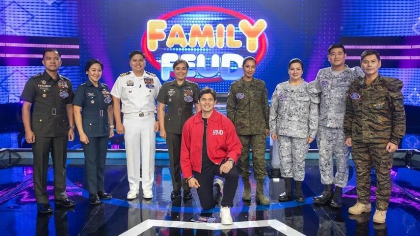Armed Forces of the Philippines  spokespersons and Celebrity Reservists in Family Feud