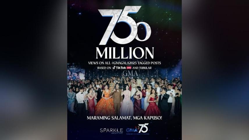 GMA Gala 2025 earns 750 million views online