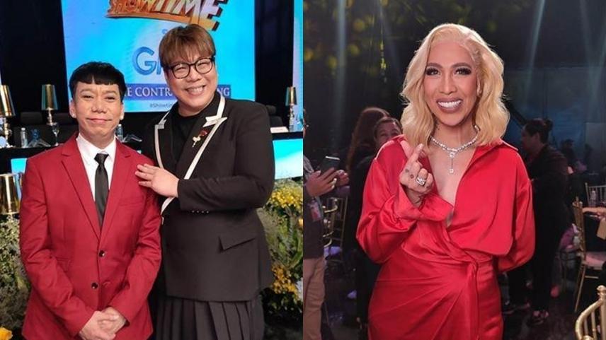 Lassy and MC Vice Ganda