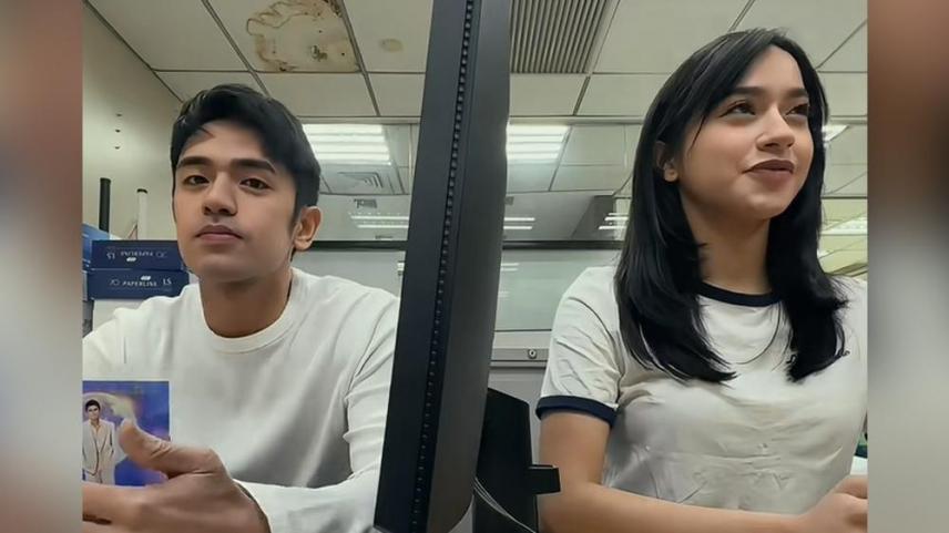 David Licauco and Jillian Ward