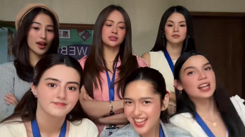 Cassy Legaspi, Cheska Fausto, Skye Chua, Angel Leighton, Vanessa Pena, Haley Dizon 