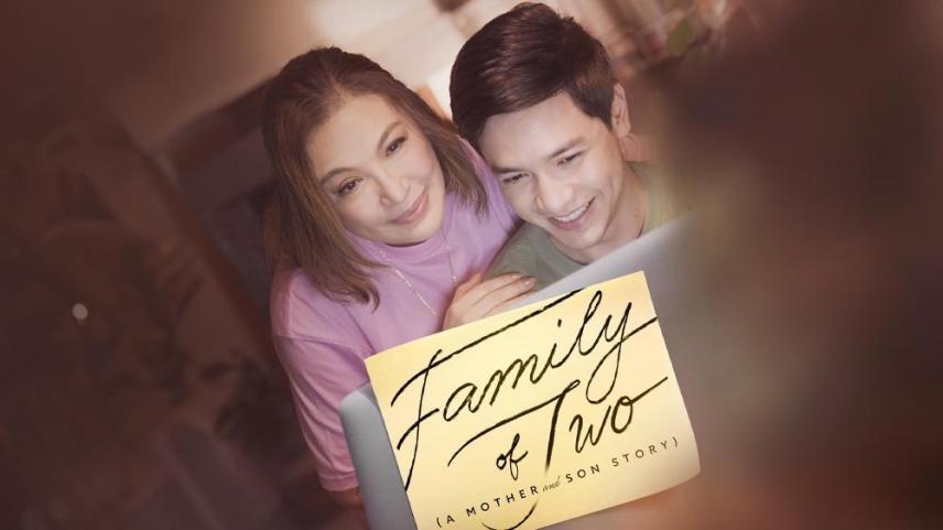 Sharon Cuneta and Alden Richards in Family of Two
