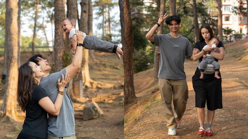 Mikael Daez, Megan Young, Baby Leon
